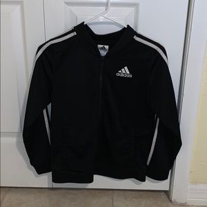Kids striped adidas jacket